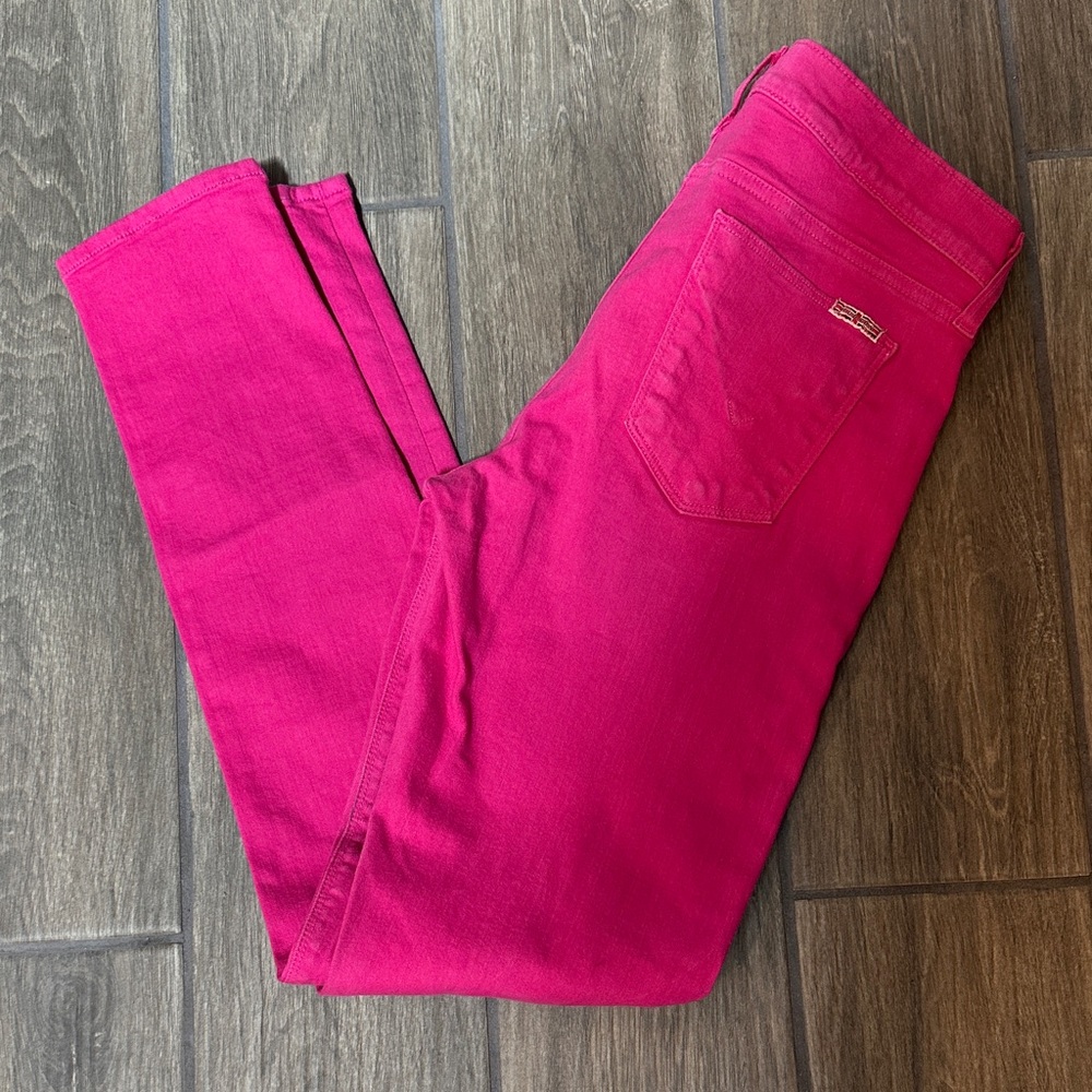 Hudson Jeans Women's Hot Pink Skinny Jeans. Size 28